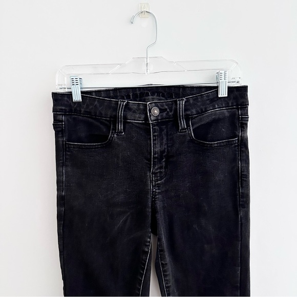 American Eagle Outfitters High Rise Black Jegging - Size 6 Long - Picture 5 of 8